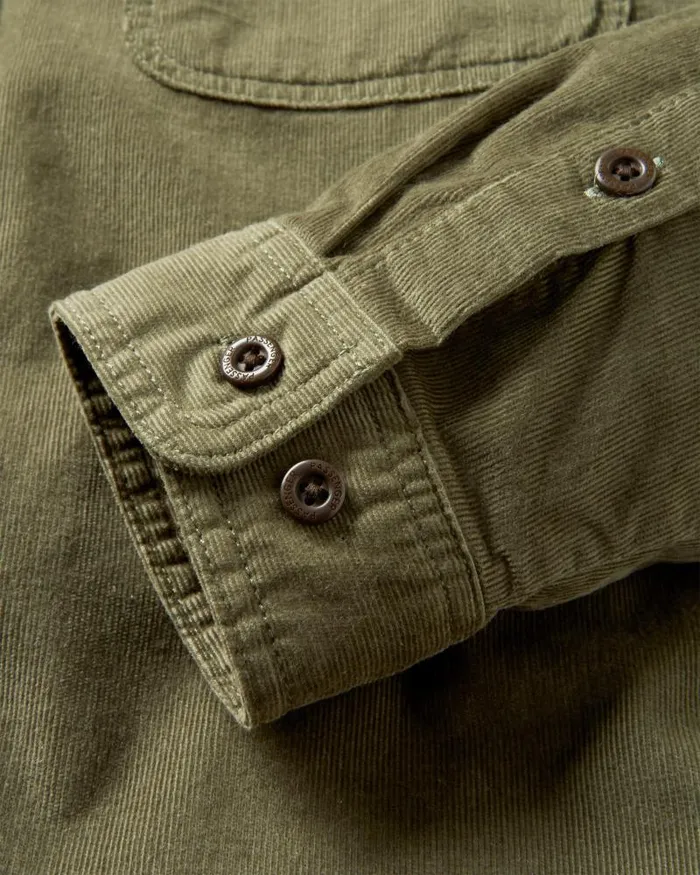 Passenger Tops Backcountry Cord Light Shirt Dusty Olive Dusty Olive 8211 Men
