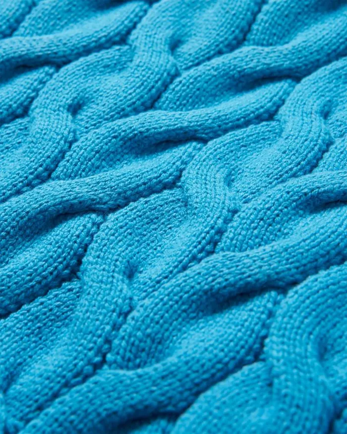 Passenger Tops Comfort Organic Knitted Jumper Atlantic Blue Atlantic Blue 8211 Women