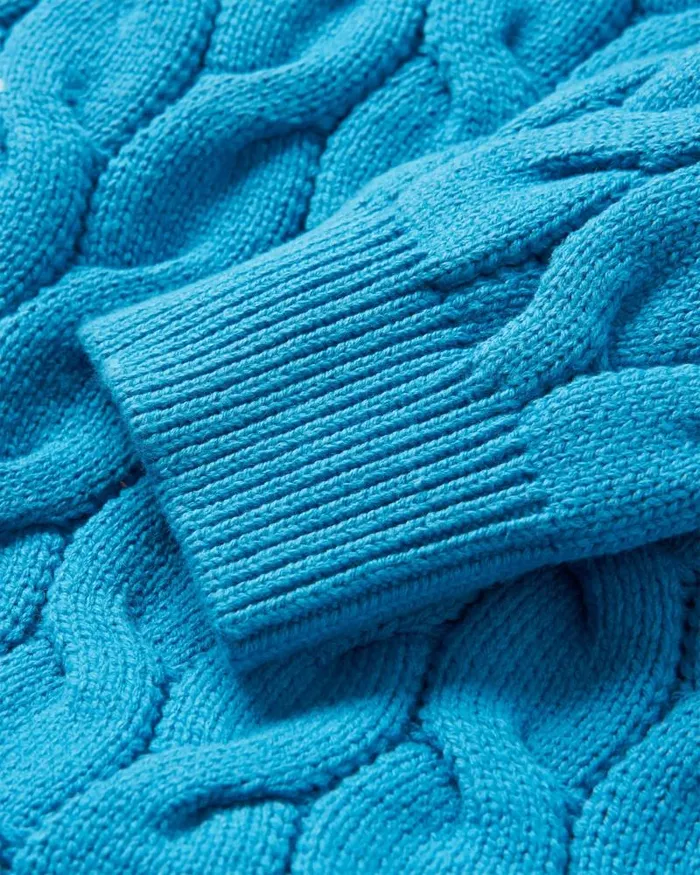 Passenger Tops Comfort Organic Knitted Jumper Atlantic Blue Atlantic Blue 8211 Women