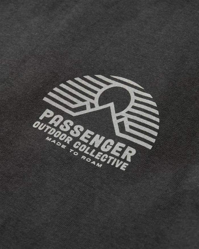 Passenger Tops Elbio Recycled Relaxed Fit TShirt Black Black 8211 Men