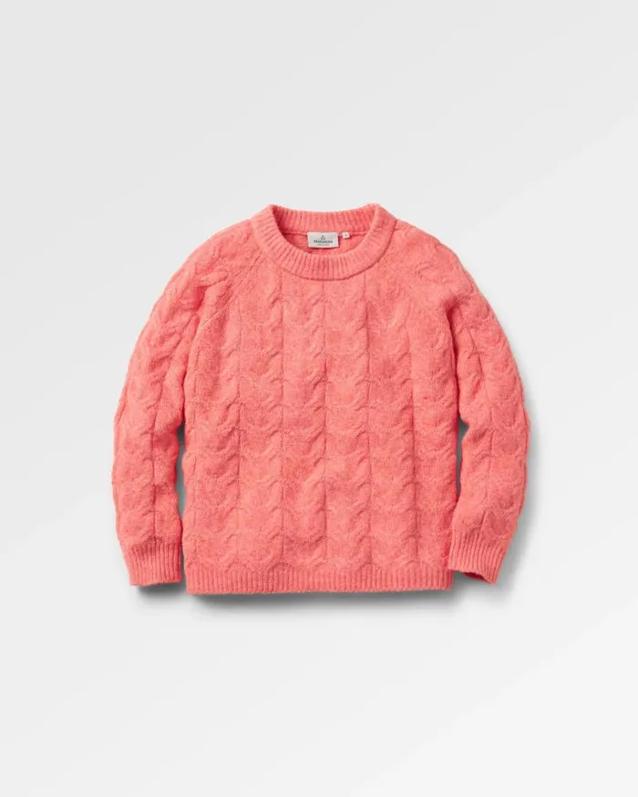 Passenger Tops Harvest Recycled Knitted Jumper Shell Pink Shell Pink 8211 Women Passenger Tops Harvest Recycled Knitted Jumper Shell Pink Shell Pink 8211 Women