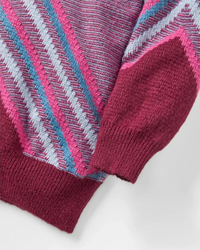 Passenger Tops Homestead Oversized Recycled Knitted Jumper Wine Wine 8211 Women
