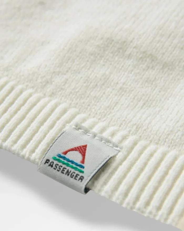 Passenger Tops Migrate Organic Knitted Jumper Green Spruce Stripe Green Spruce Stripe 8211 Women