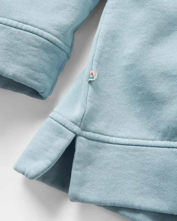 Passenger Tops Outlook Recycled Cotton Hoodie Blue Fog Blue Fog 8211 Women