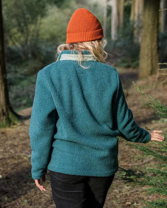 Passenger Tops Perouse Recycled PolarLined Sherpa Fleece Mediterranean Mediterranean 8211 Women
