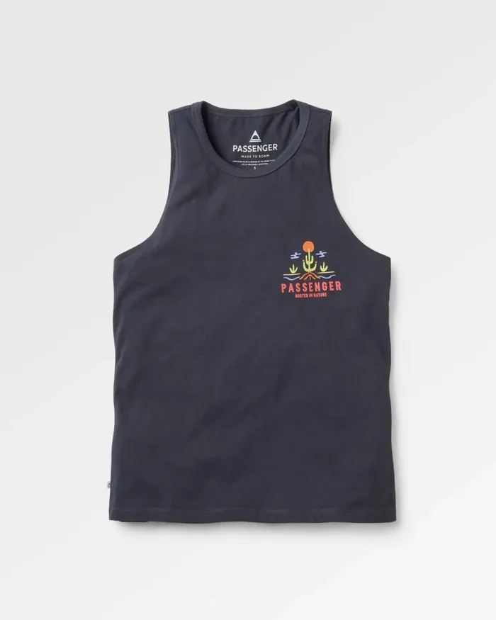 Passenger Tops Planted Recycled Cotton Vest Black Black 8211 Women