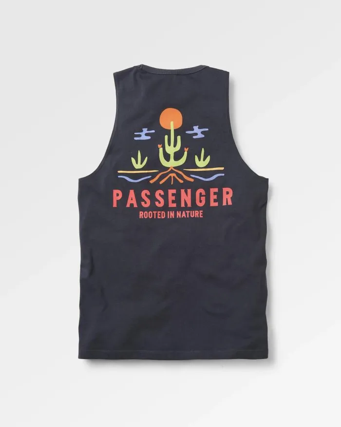 Passenger Tops Planted Recycled Cotton Vest Black Black 8211 Women