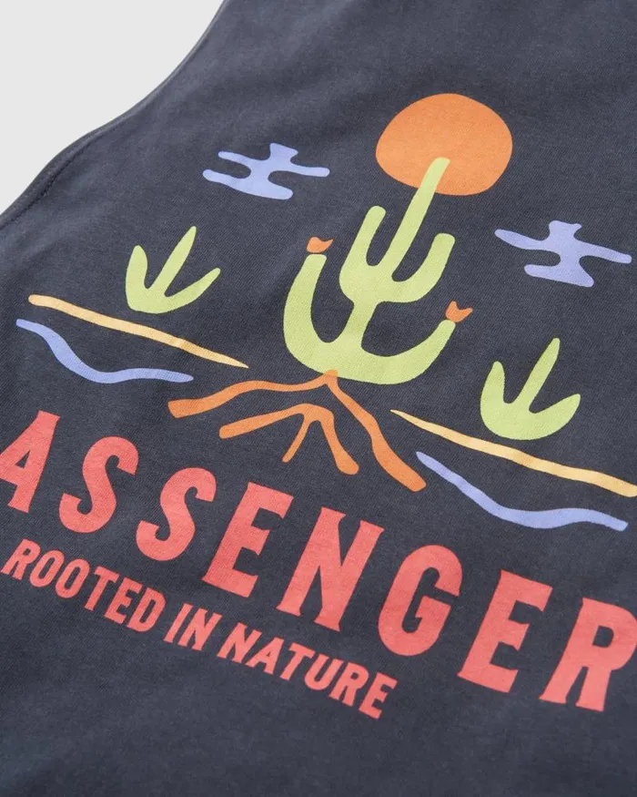 Passenger Tops Planted Recycled Cotton Vest Black Black 8211 Women