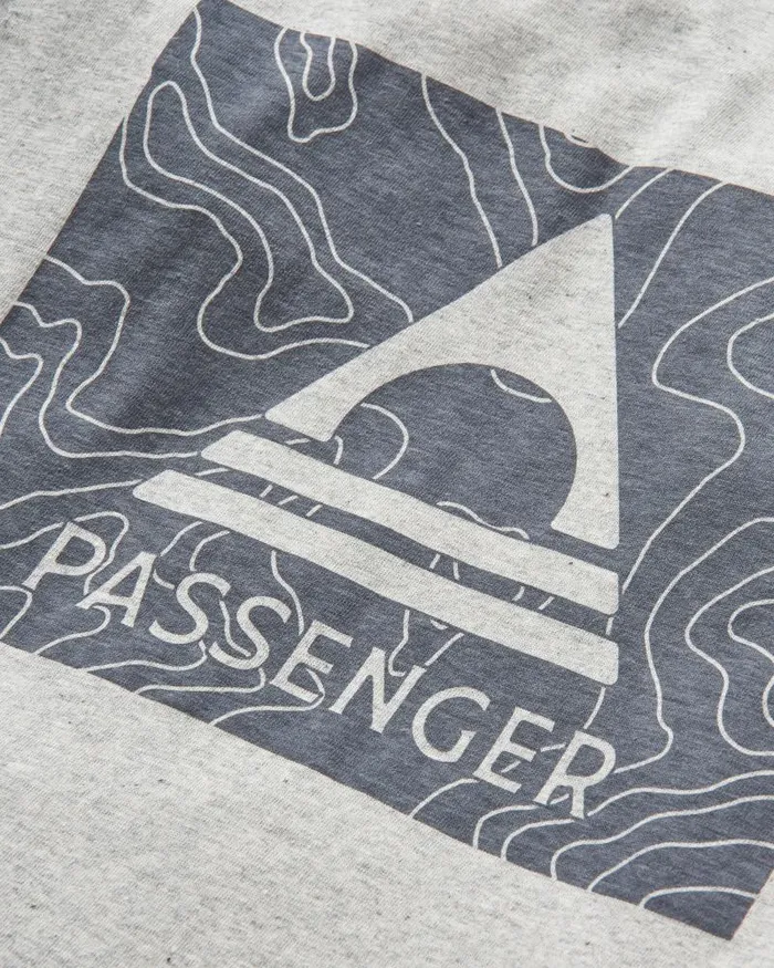 Passenger Tops Purpose Recycled Relaxed Fit TShirt Black Black 8211 Men