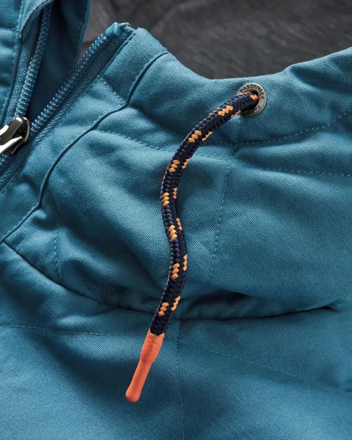Passenger Tops Sefton Recycled DeepPile Sherpa Full Zip Fleece Homespun Dark Denim Homespun Dark Denim 8211 Women