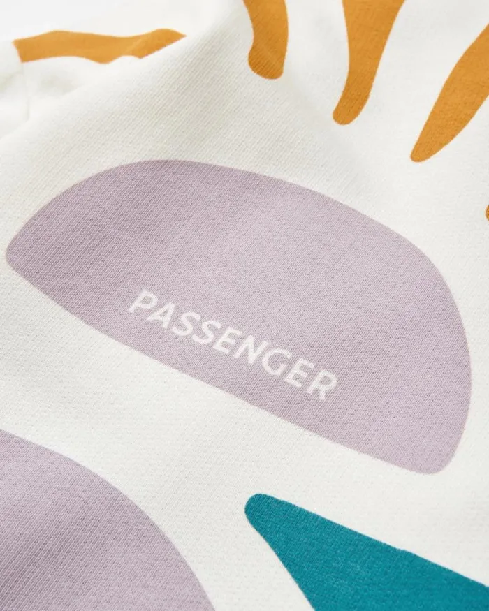 Passenger Tops Sunsets Organic Cotton Sweatshirt Marshmallow Marshmallow 8211 Women
