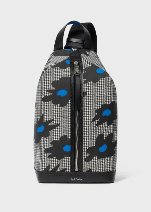 Paul Smith Bags 039Big Flower039 Sling Pack Black 8211 Mens