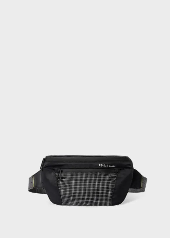 Paul Smith Bags Recycled Nylon Bum Bag Black 8211 Mens