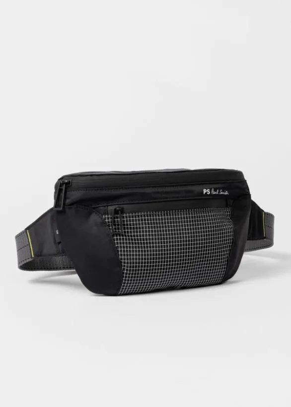 Paul Smith Bags Recycled Nylon Bum Bag Black 8211 Mens