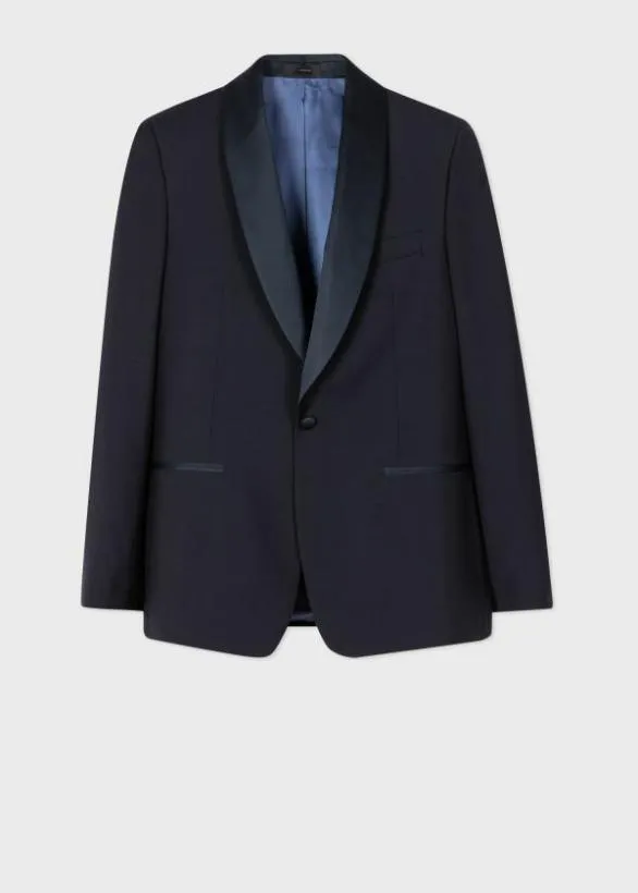 Paul Smith Blazers WoolMohair Evening Blazer Navy 8211 Mens