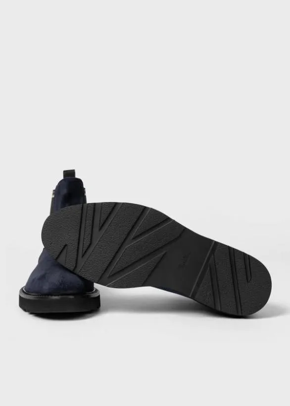 Paul Smith Boots 039Argo039 Chelsea Boots Navy 8211 Mens