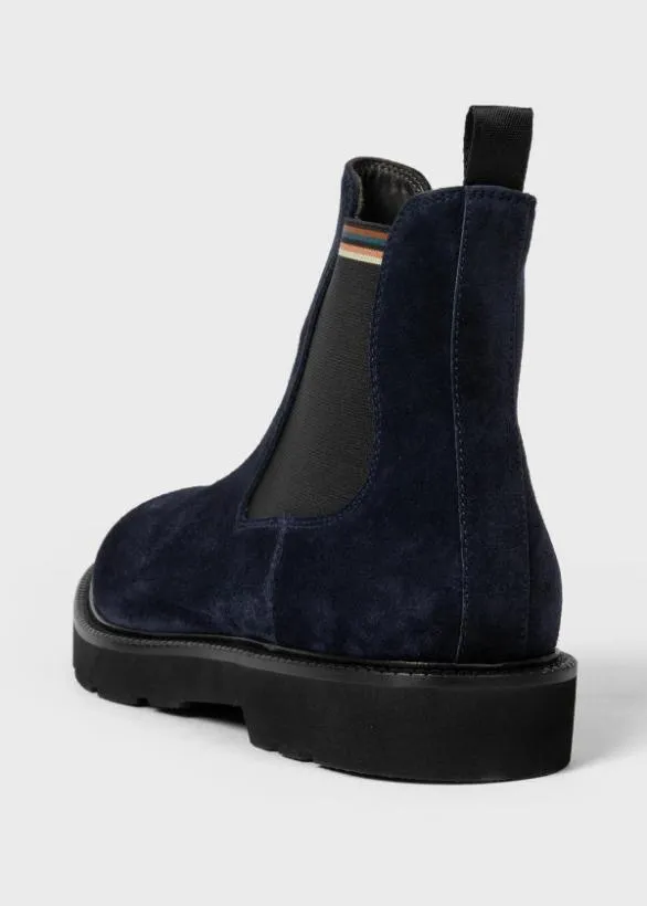 Paul Smith Boots 039Argo039 Chelsea Boots Navy 8211 Mens