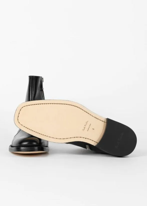 Paul Smith Boots Leather 039Pileggi039 Boots Black 8211 Mens
