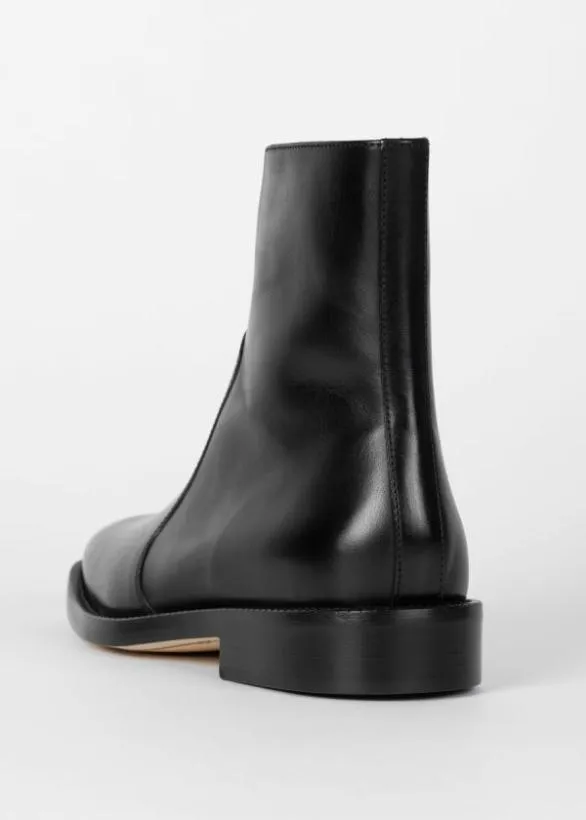 Paul Smith Boots Leather 039Pileggi039 Boots Black 8211 Mens