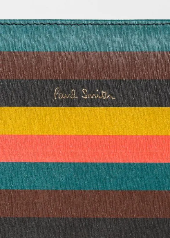 Paul Smith Cases and Covers Paul Smith X Native Union 8211 039Artist Stripe039 Leather MacBook Sleeve Multicolour 8211 Mens