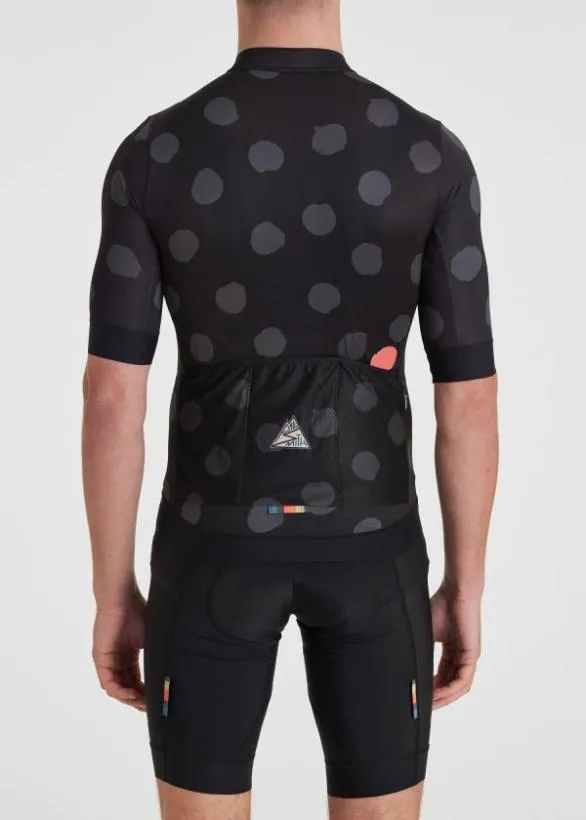 Paul Smith Cycling 039Polka Dot039 Cycling Jersey Black 8211 Mens