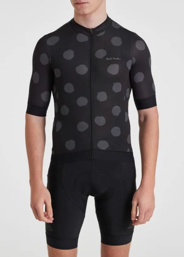 Paul Smith Cycling 039Polka Dot039 Cycling Jersey Black 8211 Mens