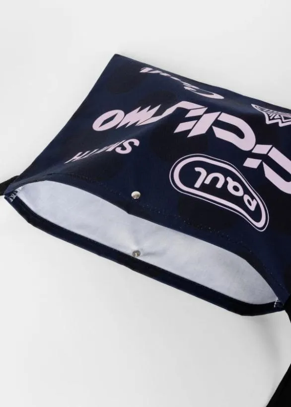 Paul Smith Cycling Polka Dot Cycling Cap and Musette Gift Set Navy 8211 Womens