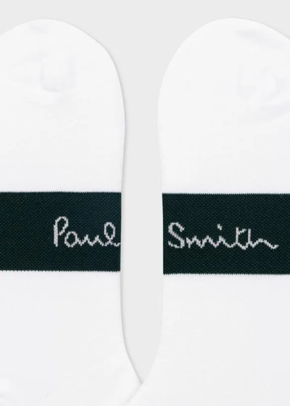 Paul Smith Cycling PS Logo Cycling Socks White 8211 Mens