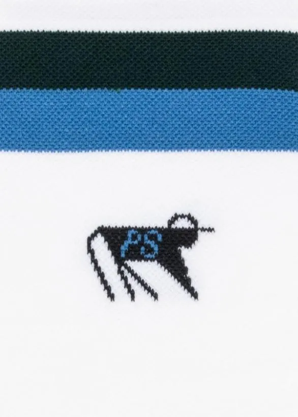 Paul Smith Cycling PS Logo Cycling Socks White 8211 Mens