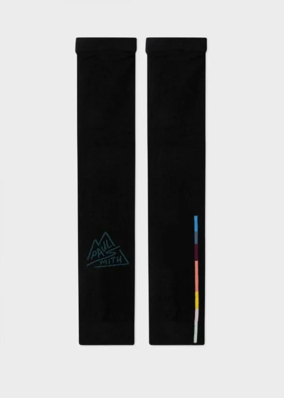 Paul Smith Cycling WoolBlend Cycling Arm Warmers Black 8211 Mens