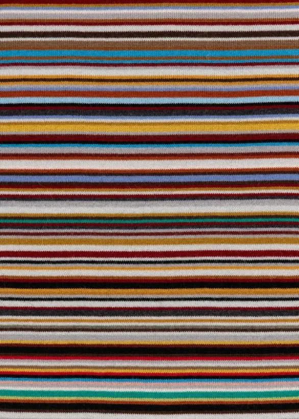 Paul Smith Hats and Gloves 039Signature Stripe039 Merino Wool Beanie Hat and Scarf Gift Set Signature Stripe 8211 Mens