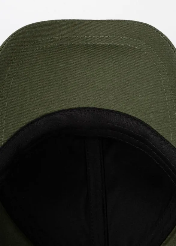 Paul Smith Hats and Gloves 039Signature Stripe039 Trim Cotton Baseball Cap Khaki 8211 Mens