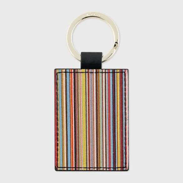 Paul Smith Jewellery and Keyrings 039Signature Stripe039 Socks and Keyring Gift Set Signature Stripe 8211 Mens
