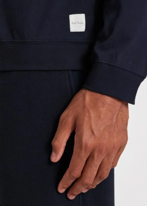 Paul Smith Loungewear Jersey Cotton LongSleeve Top Navy 8211 Mens