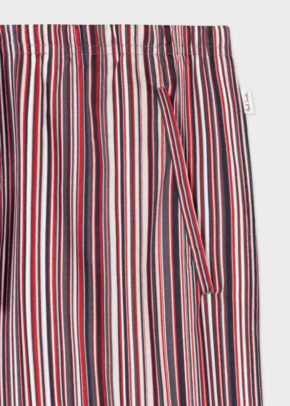 Paul Smith Loungewear Paul Smith and Manchester United 8211 Pyjama Set Red And Black 8211 MensHome