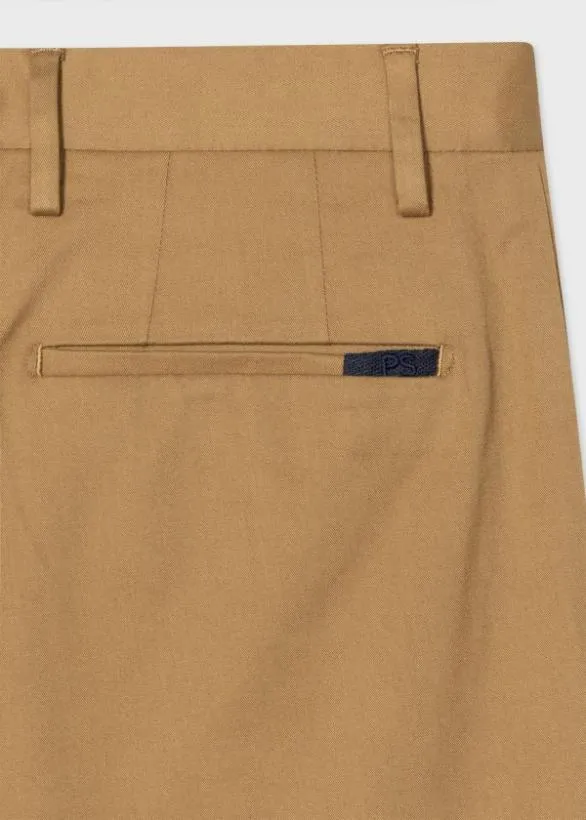 Paul Smith Pants CottonLyocell Chinos Tan 8211 Mens