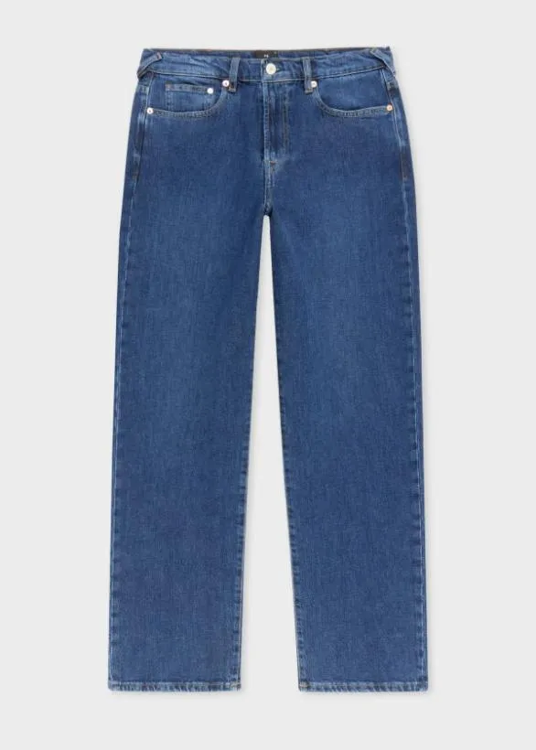 Paul Smith Pants RelaxedFit 039Organic Vintage Stretch039 Jeans Mid Wash 8211 Mens Paul Smith Pants RelaxedFit 039Organic Vintage Stretch039 Jeans Mid Wash 8211 Mens