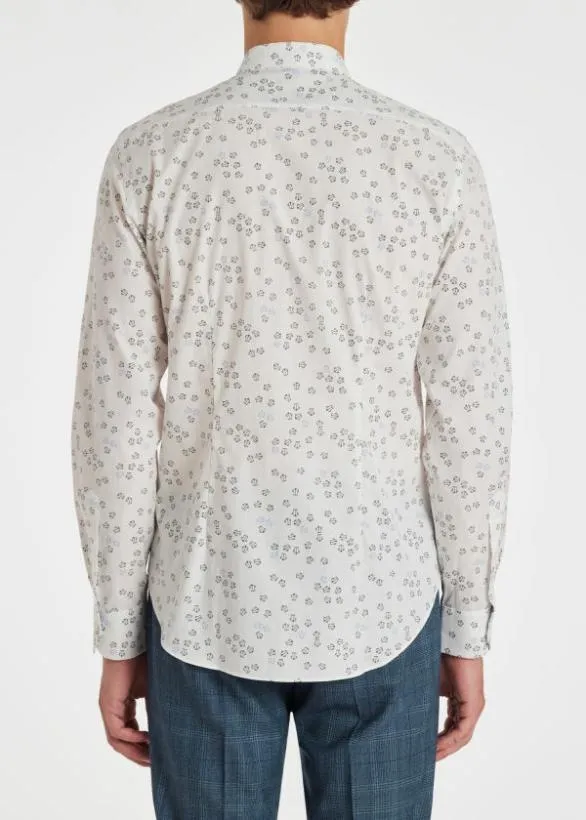 Paul Smith Shirts 039Mini Shirt039 LongSleeve Shirt White 8211 Mens