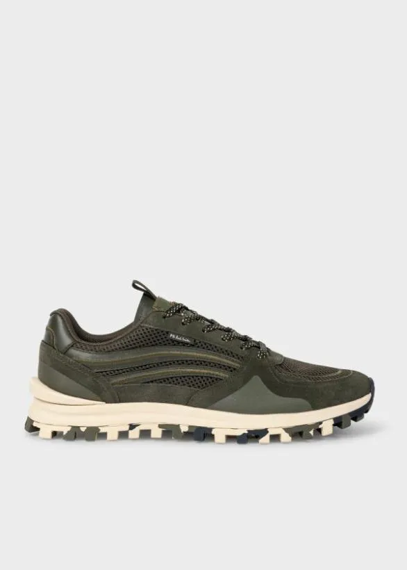 Paul Smith Sneakers Suede 039Marino039 Trainers Khaki 8211 Mens