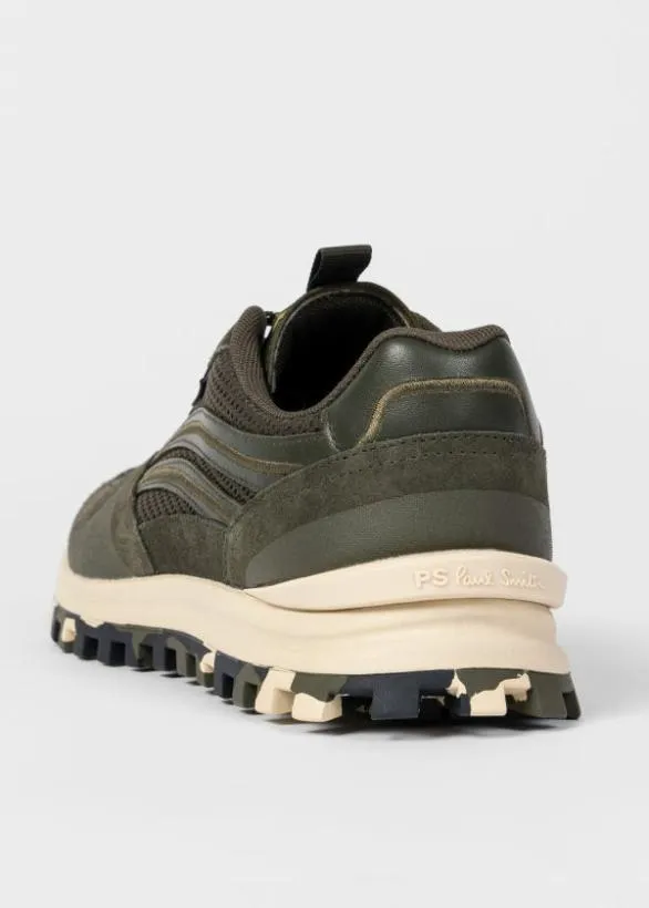 Paul Smith Sneakers Suede 039Marino039 Trainers Khaki 8211 Mens