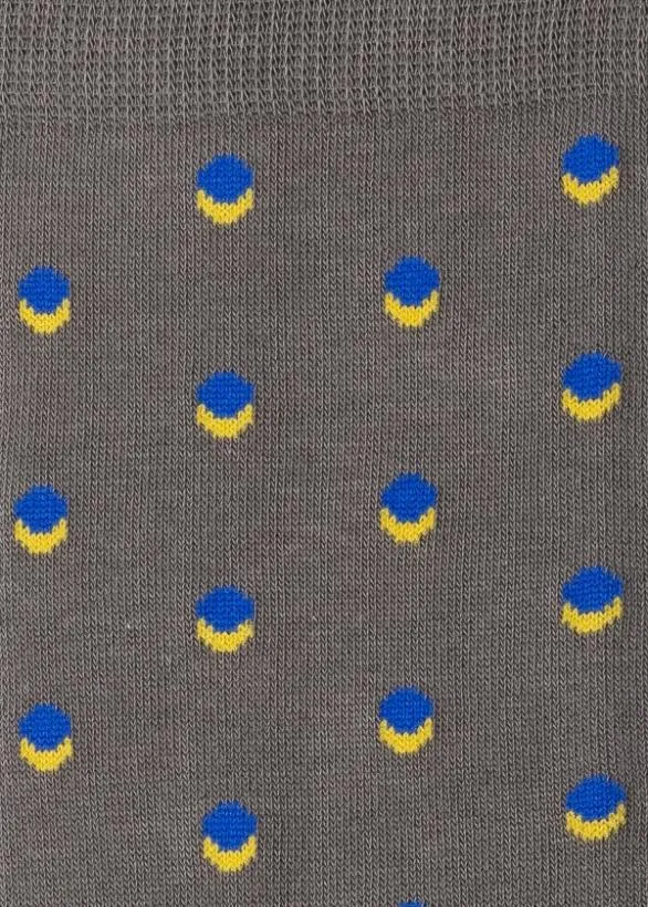 Paul Smith Socks Mixed Polka Dot Socks Grey 8211 Mens