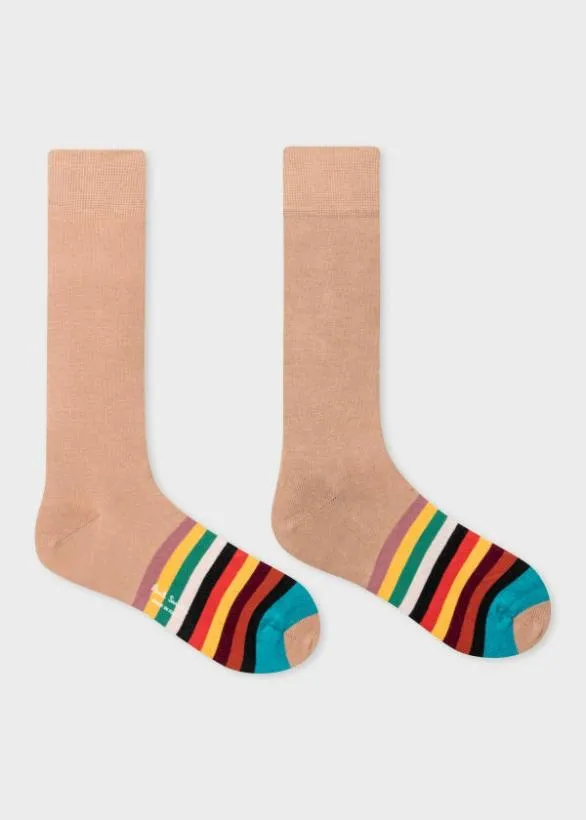 Paul Smith Socks Stripe Tipping Socks Three Pack Multicolour 8211 Mens