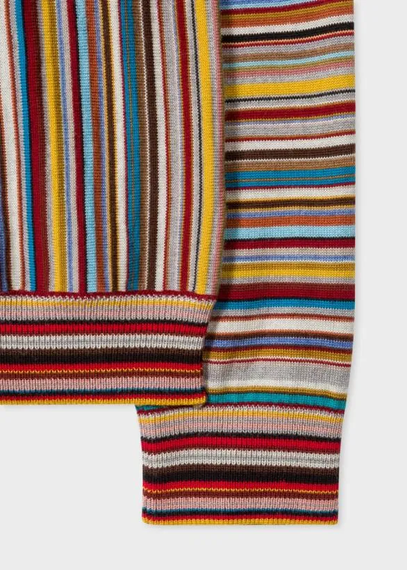 Paul Smith Sweaters 039Signature Stripe039 Sweater Multicolour 8211 Mens