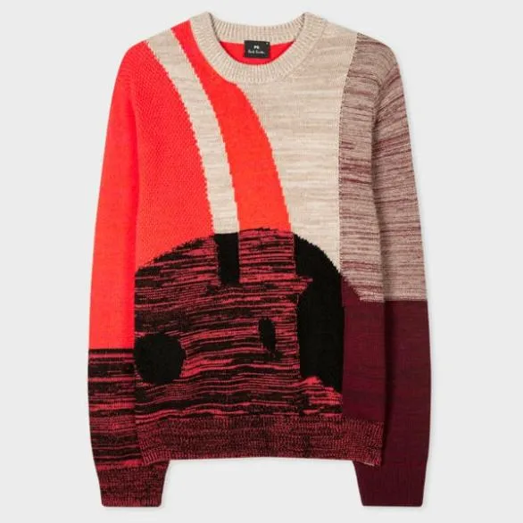 Paul Smith Sweaters WoolBlend 039Souvenir039 Sweater Red 8211 Mens