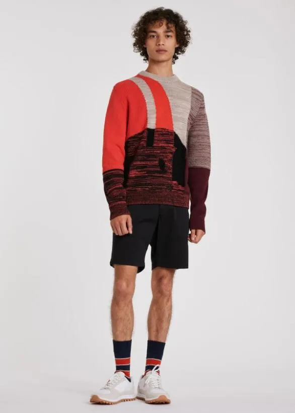 Paul Smith Sweaters WoolBlend 039Souvenir039 Sweater Red 8211 Mens