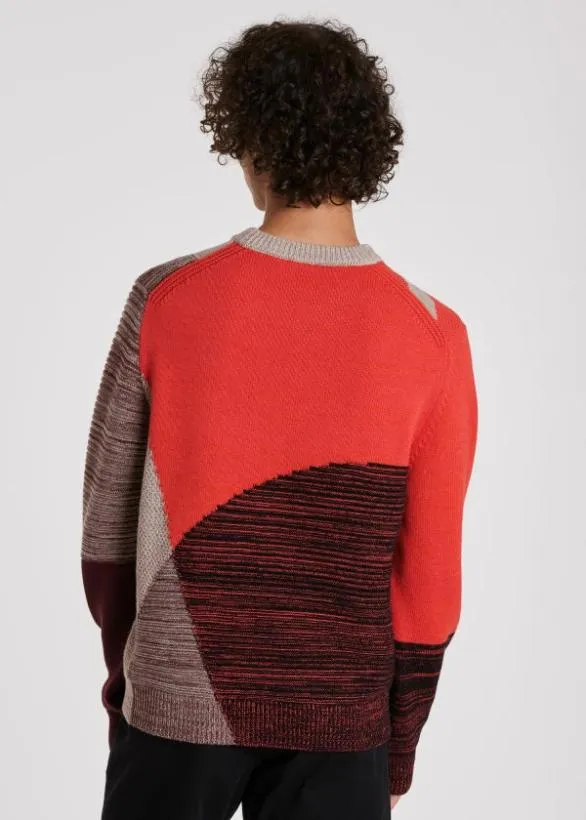 Paul Smith Sweaters WoolBlend 039Souvenir039 Sweater Red 8211 Mens