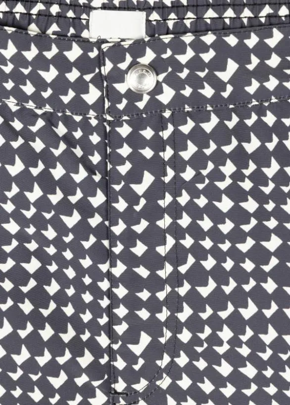 Paul Smith Swimwear 039Mini Tile039 Swim Shorts Black And White 8211 Mens