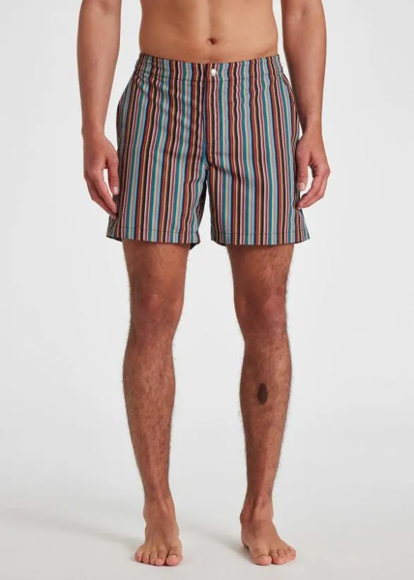 Paul Smith Swimwear 039Signature Stripe039 Swim Shorts Multicolour 8211 Mens