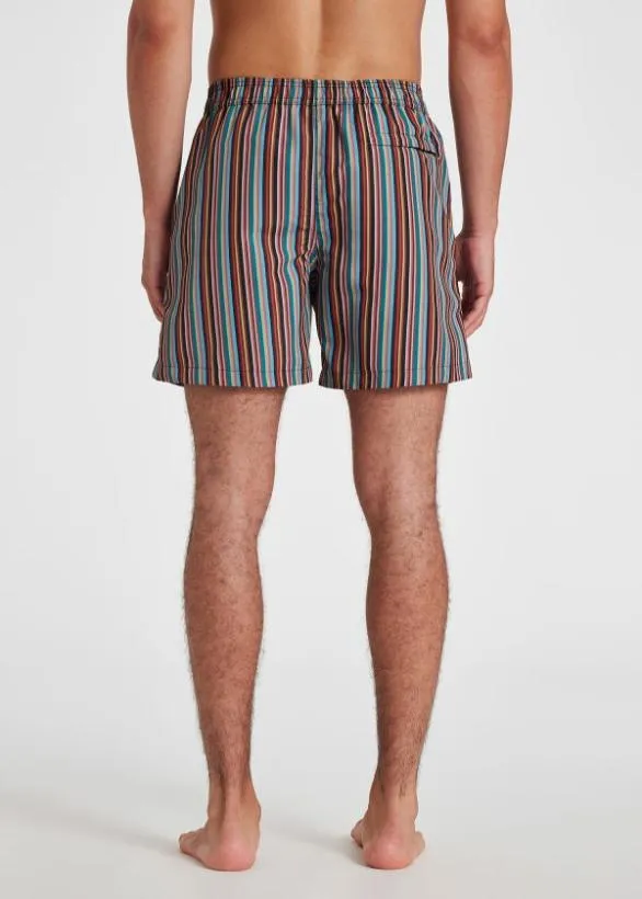 Paul Smith Swimwear 039Signature Stripe039 Swim Shorts Multicolour 8211 Mens