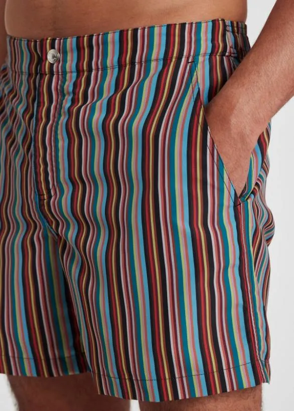 Paul Smith Swimwear 039Signature Stripe039 Swim Shorts Multicolour 8211 Mens